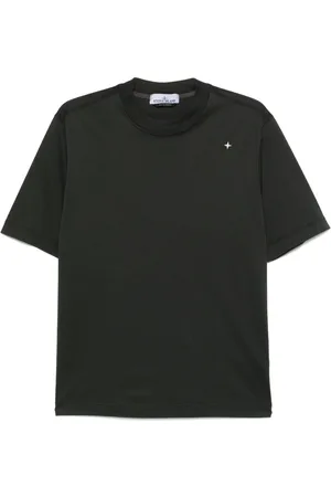 Stone Island Logo-embroidered T-shirt