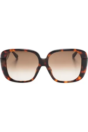 Linda Farrow Mima oversize-frame sunglasses