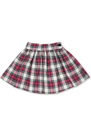 LA STUPENDERIA Plaid skirt