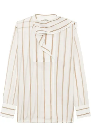 Totême Scarf-attached detailing shirt
