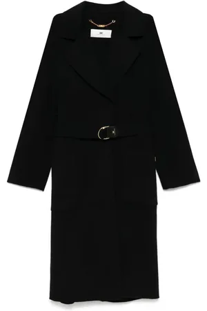 Elisabetta Franchi Wool wrap coat