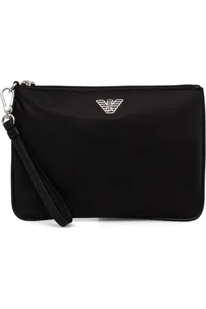 Emporio Armani Logo-plaque make-up bag