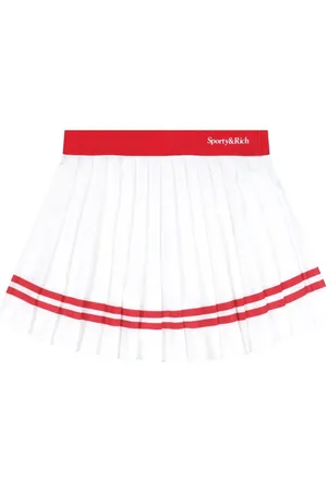 Sporty & Rich Serif pleated skirts