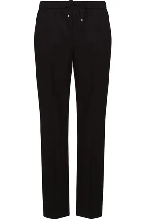 VALENTINO GARAVANI Drawstring-waist cotton track pants