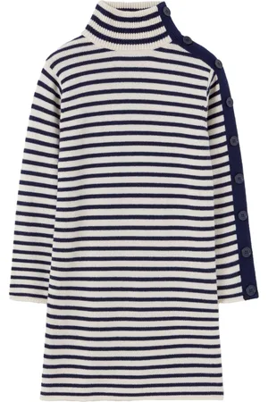Claudie Pierlot High-neck striped dress