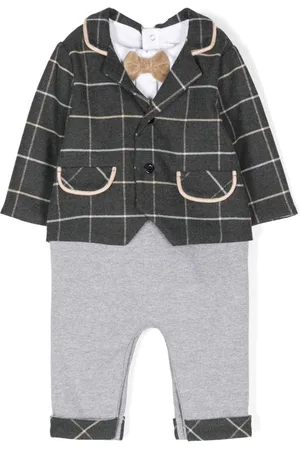 PATACHOU Windowpane romper