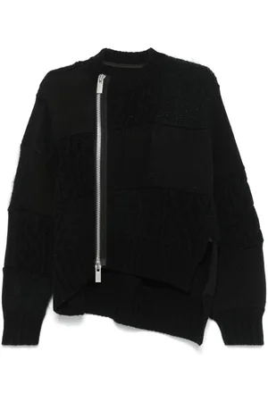 SACAI Patchwork cardigan