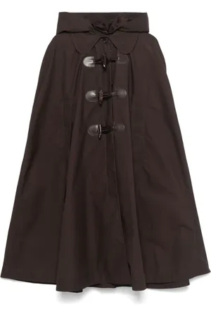 Claudie Pierlot Removable-hood coated cape