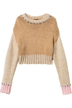 Twin-Set Colour-block jumper
