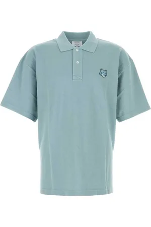 Maison Kitsuné Fox Head-patch oversize polo shirt