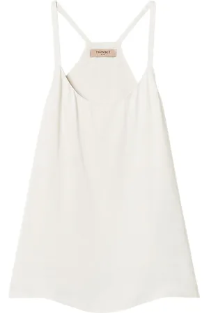 Twin-Set Satin-finish top