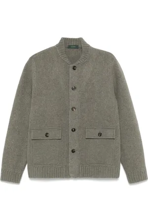 ZANONE Knitted bomber jacket