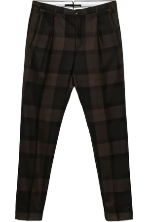 Incotex Checkered trousers