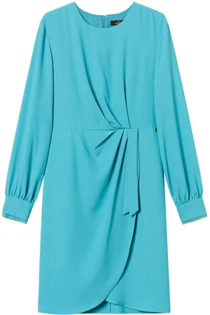 Twin-Set Ruched-detailing dress