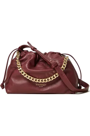 Twin-Set Logo-stamp tote bag