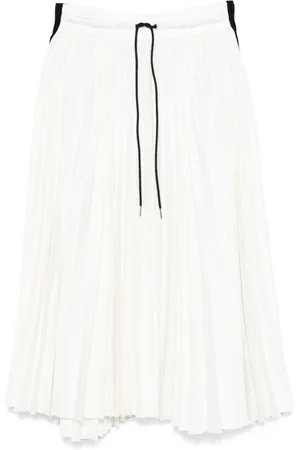 SACAI Pleated midi skirt
