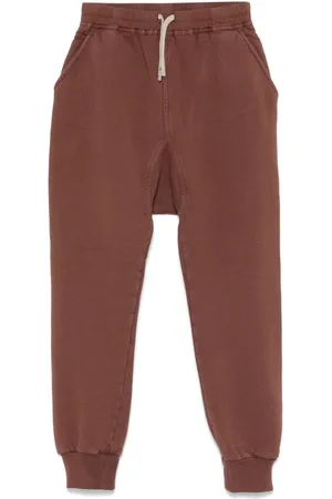 Rick Owens Drawstring-fastening track pants