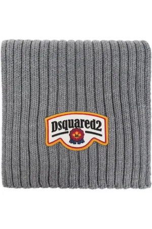 Dsquared2 Logo patch scarf