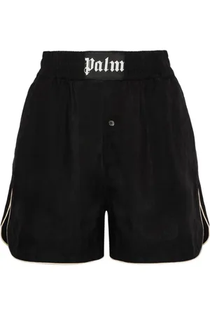 Palm Angels LINEN BOXER SHORTS