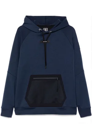 On Running Mesh-pocket drawstring hoodie