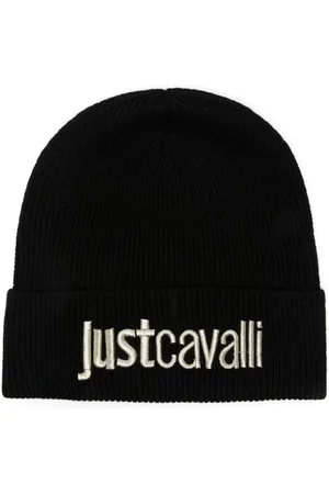 Roberto Cavalli Logo embrodery beanie