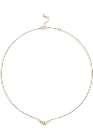 Maria Black 14kt yellow Baxter diamond necklace