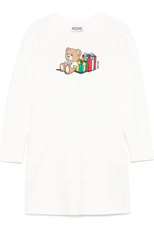Moschino Teddy Bear-print dress