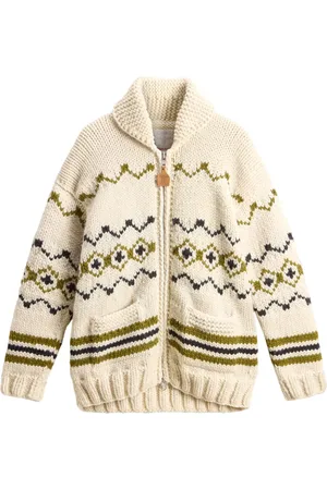 Woolrich Zipped wool cardigan