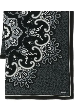 TAGLIATORE Paisley-print scarf