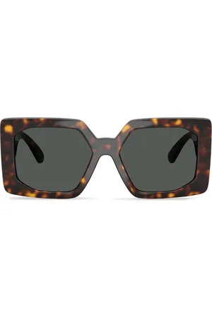 VERSACE Engraved-Medusa plaque sunglasses