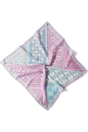 Puccini Festa-print silk twill scarf