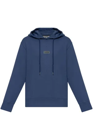 VERSACE Logo-plaque hoodie