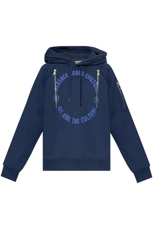VERSACE Zip-pocket hoodie