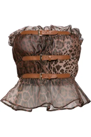 Cynthia Rowley Buckle Up silk top