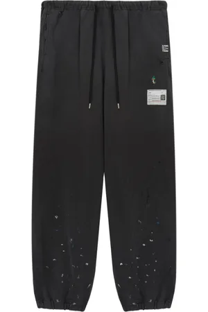 Maison Mihara Yasuhiro Embroidered track pants