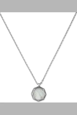 EMANUELE BICOCCHI Mother-of-pearl amulet necklace