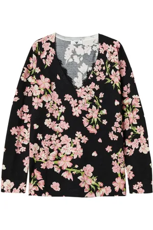 Twin-Set Floral-print sweater