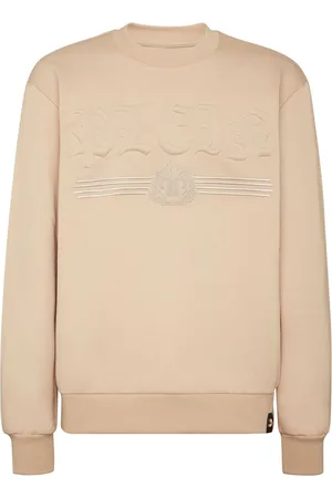 Philipp Plein Gothic Plein-embossed round-neck sweatshirt