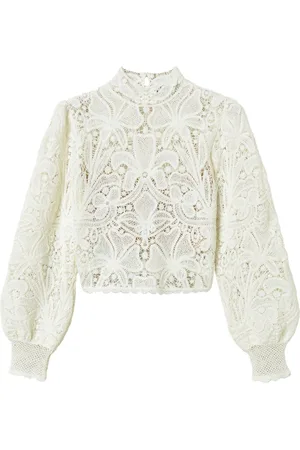 Twin-Set Crochet-knit top