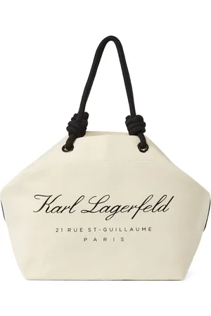 Karl Lagerfeld Hotel Karl beach tote bag