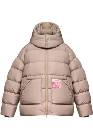 Monochrome Logo down jacket