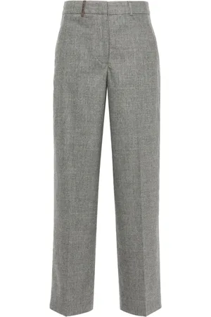 PESERICO SIGN Flannel trousers
