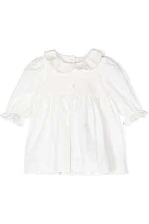 PATACHOU Floral-embroidered dress