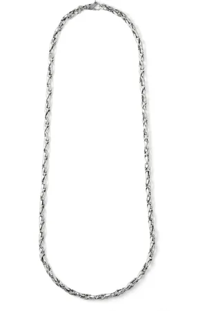 EMANUELE BICOCCHI Hammered-chain necklace