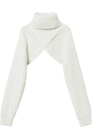 Twin-Set Roll-neck knit shrug