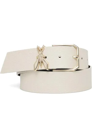 Patrizia Pepe Logo buckle belt