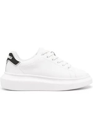 Roberto Cavalli Embossed-logo sneakers