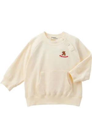 Miki House Logo-embroidered sweatshirt