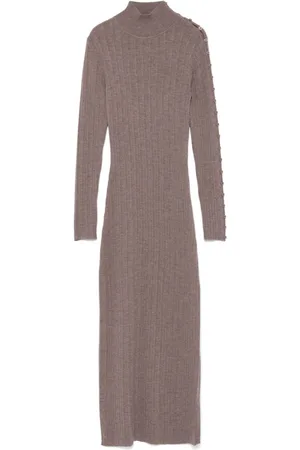 Claudie Pierlot High-neck knit dress