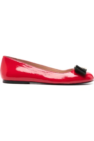 Moschino Patent-leather ballet flats